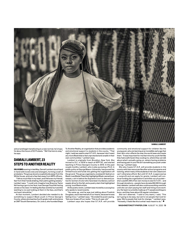 Washington City Paper Feature