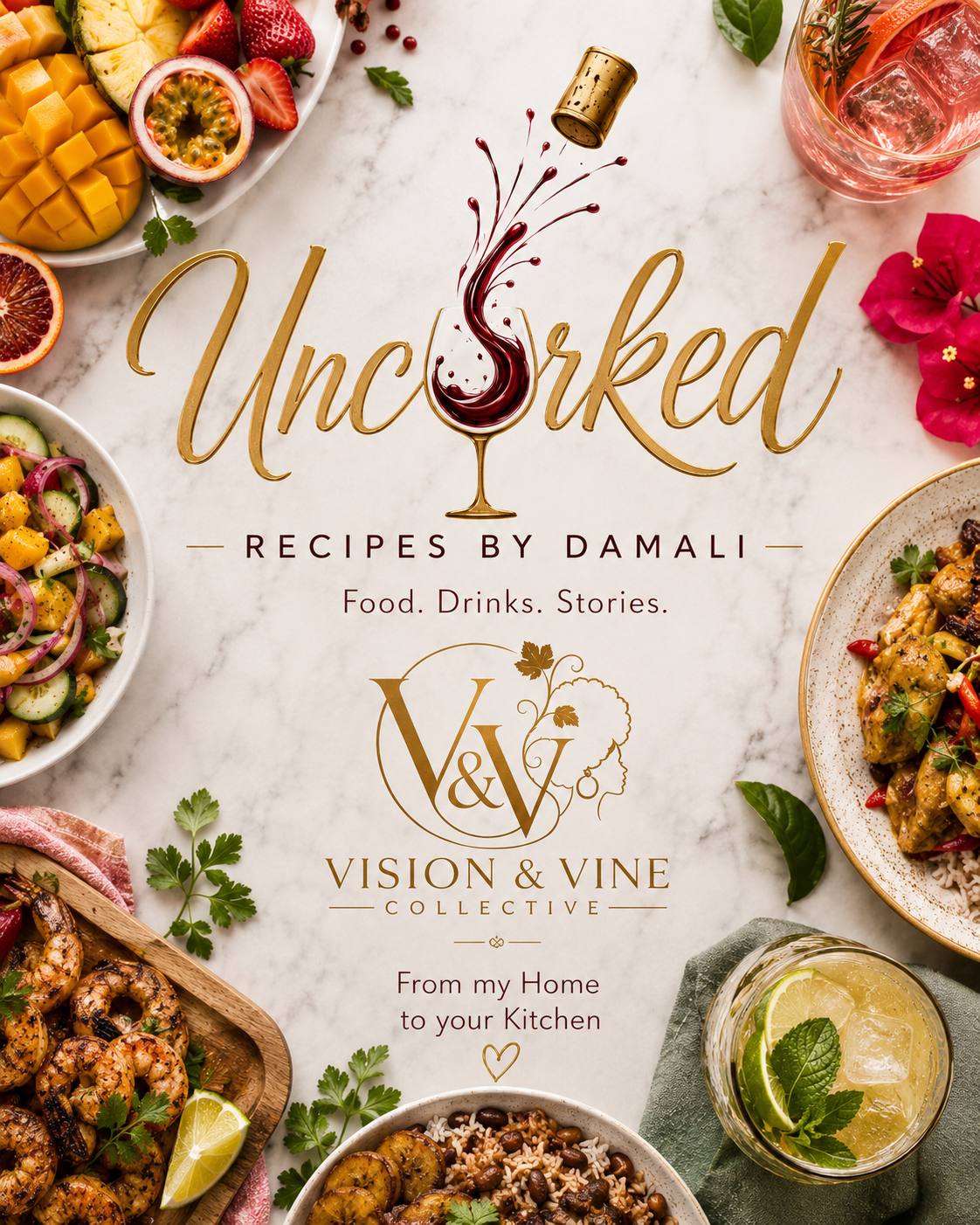 Uncorked Recipes Cover